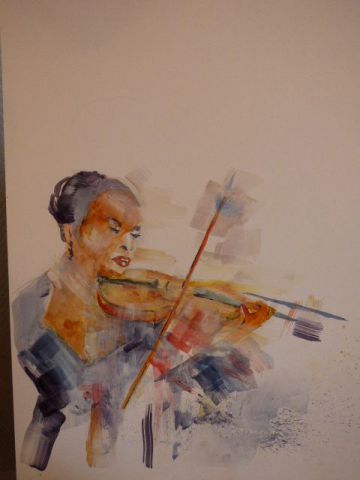 la violoniste